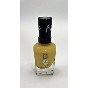 Sally Hansen Miracle Gel Yellow Taxi Nail Polish Spring Summer Prom Wedding New